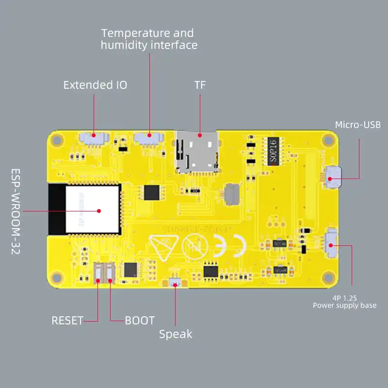 Home Automation Arduino - Módulo de Pantalla LCD Inteligente ESP32-3248S035