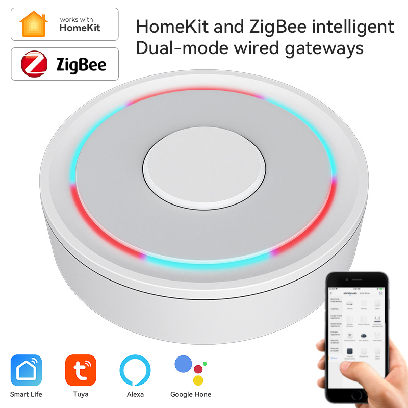 Home Automation Tutorial - Tuya ZigBee Smart Gateway Homekit-hub inalámbrico