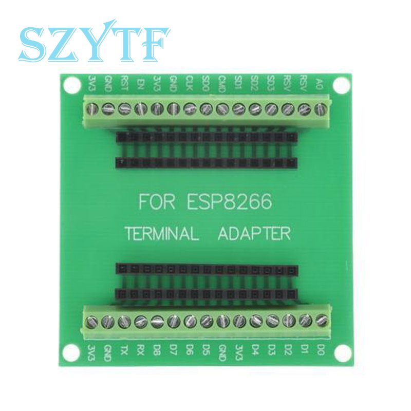 El adaptador de Terminal de pl - Esp8266 Nodemcu Board reseña y precio