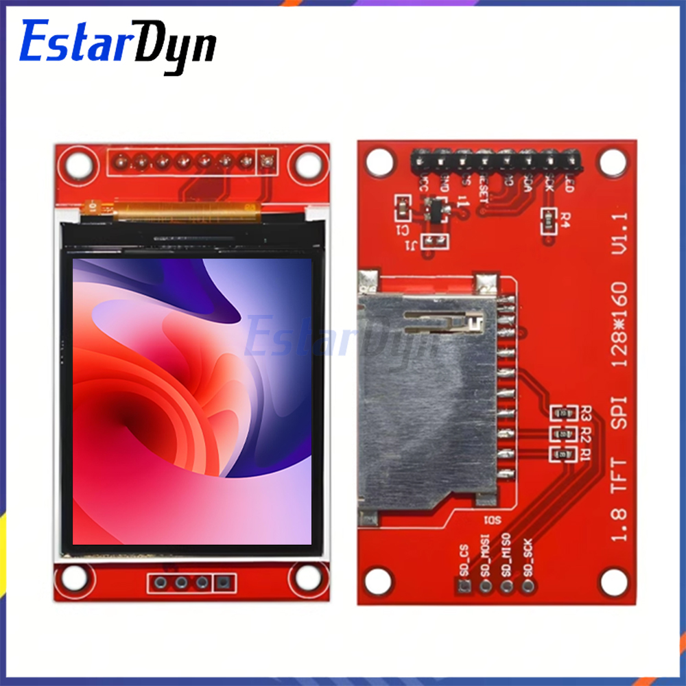 Pantalla LCD TFT ST7735S de 1. - Home Automation Raspberry Pi reseña y precio