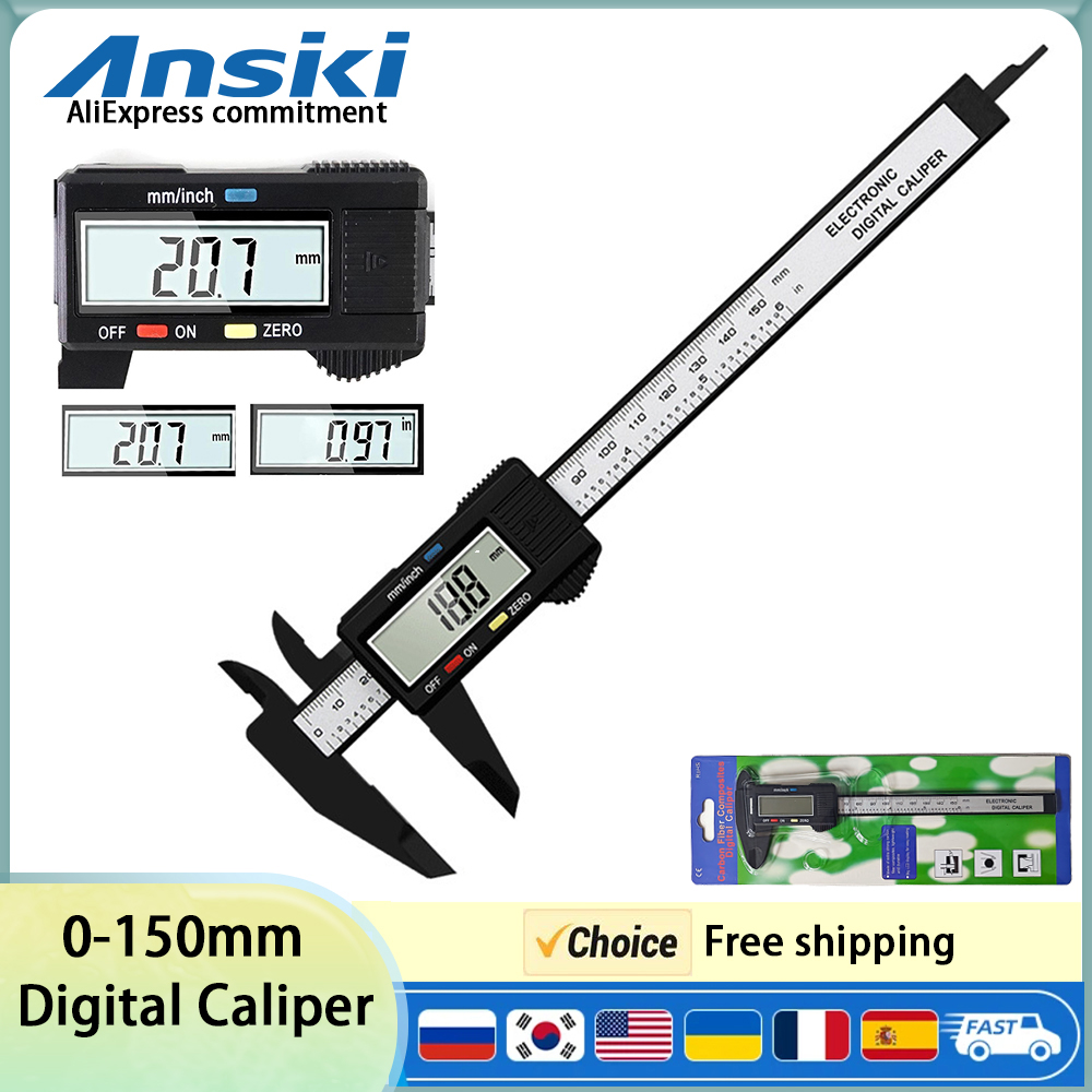 Calibrador Vernier de 0-150mm, - Home Automation System Diy reseña y precio