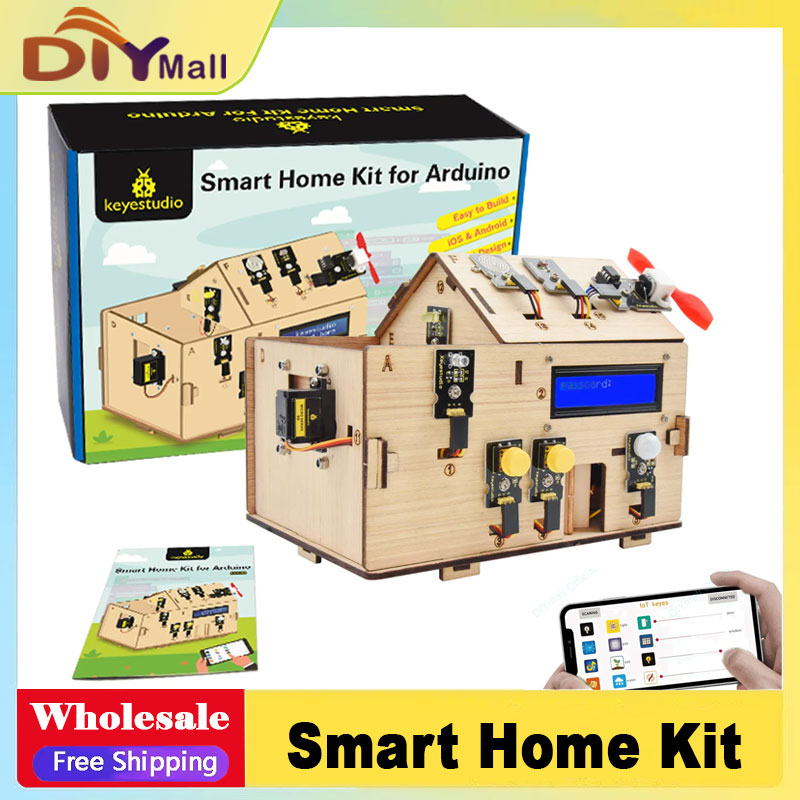 Keyestudio Smart IoT Home Kit  - Home Automation Arduino reseña y precio