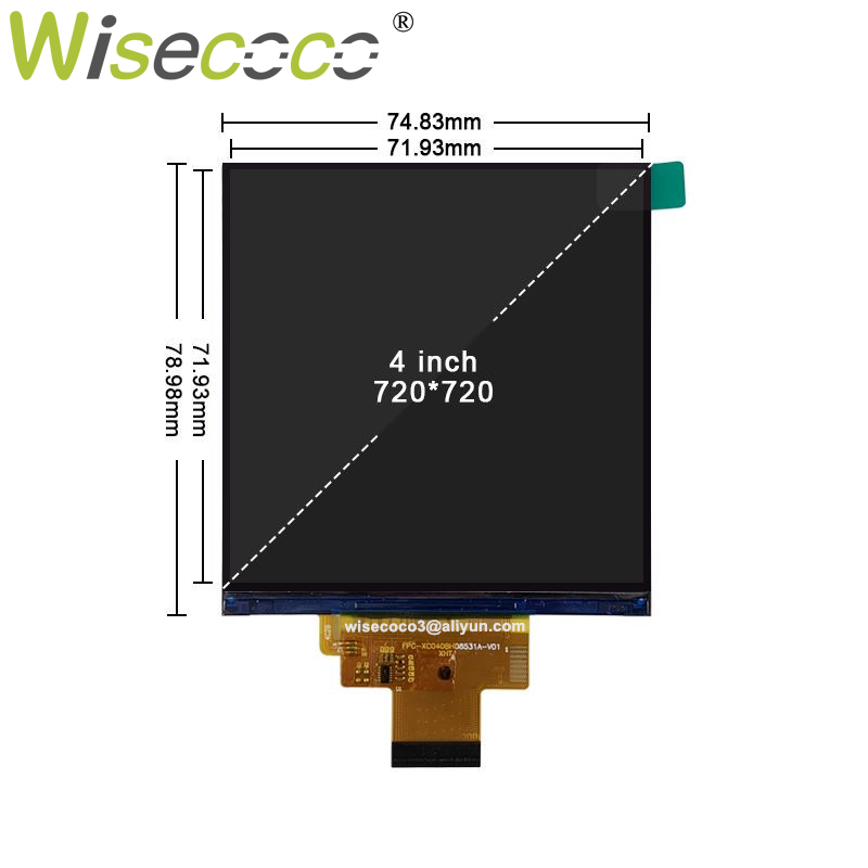 Wisecoco-pantalla LCD de 4 pul - Home Automation Raspberry Pi reseña y precio
