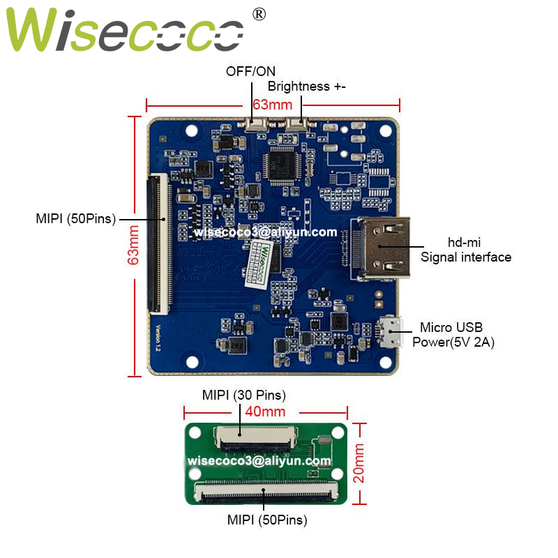 Wisecoco-pantalla LCD de 4 pul - Home Automation Raspberry Pi reseña y precio