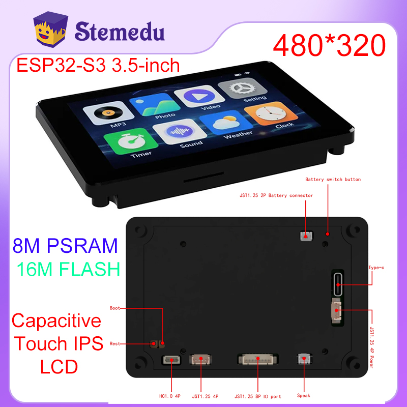 Mini ESP32-S3 de 3,5 pulgadas, - Home Automation Arduino reseña y precio