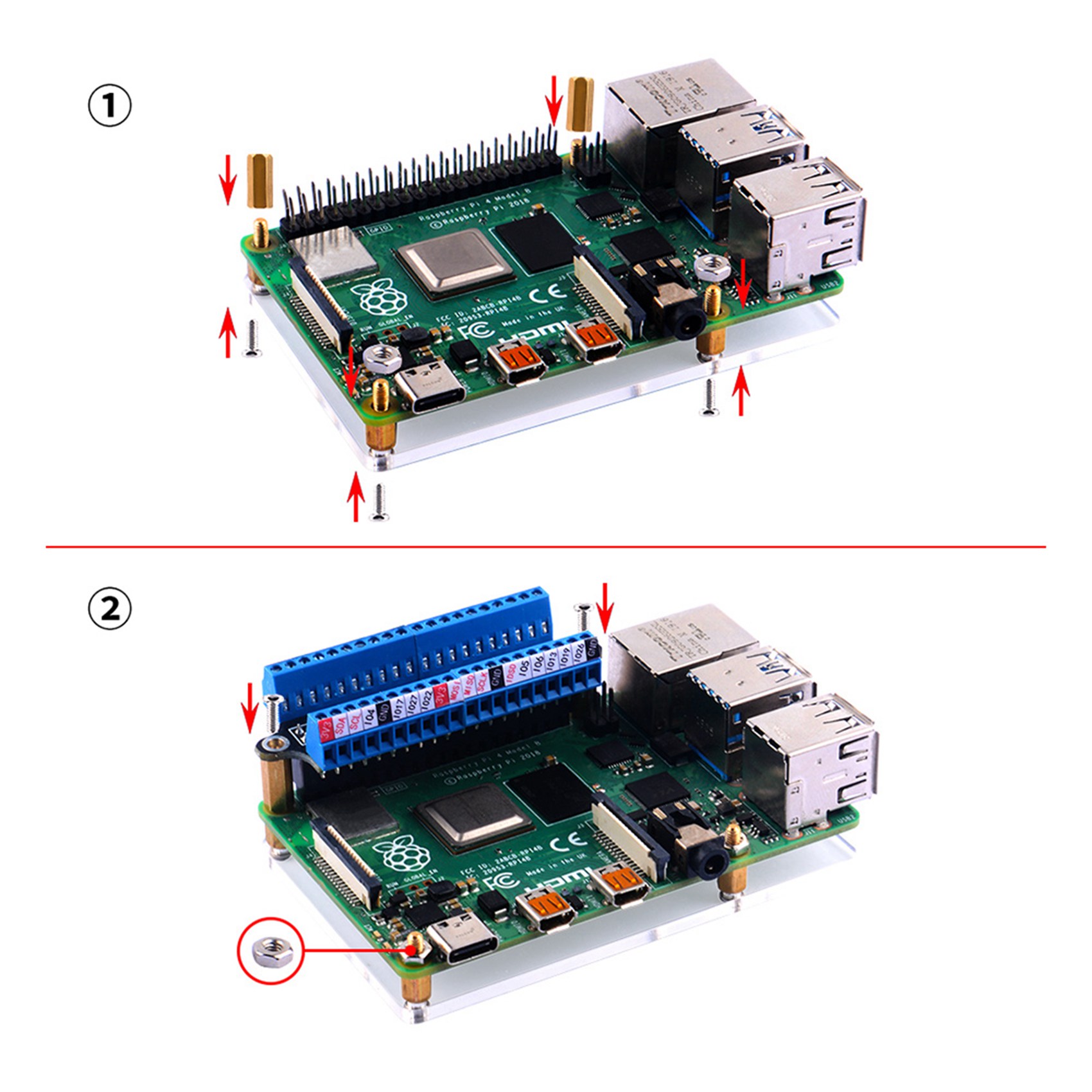 Placa de Expansión GPIO ABDE-2 - Pi Zero W Board reseña y precio