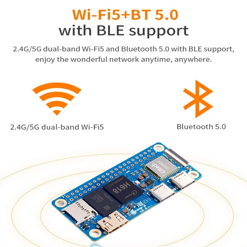 Orange Pi Zero 2 W 2GB RAM DDR - Pi Zero W Board reseña y precio