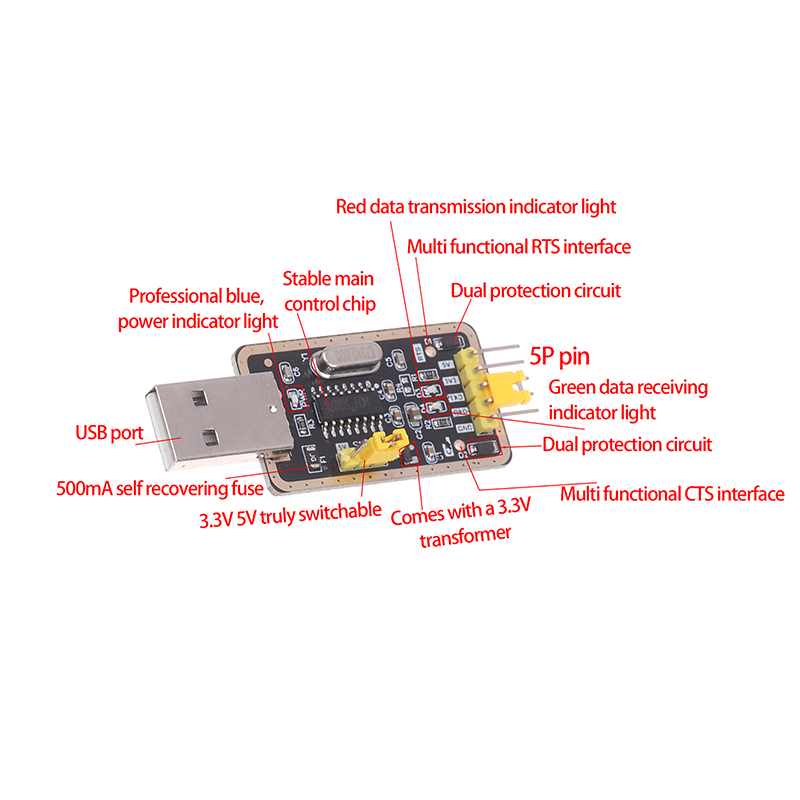 Módulos de puerto serie CH340G - Home Automation Arduino reseña y precio
