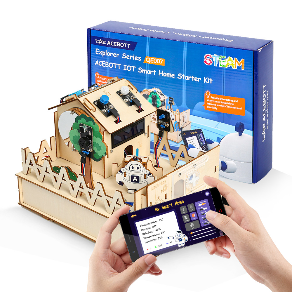 ACEBOTT-Kit de casa inteligent - Home Automation Tutorial reseña y precio